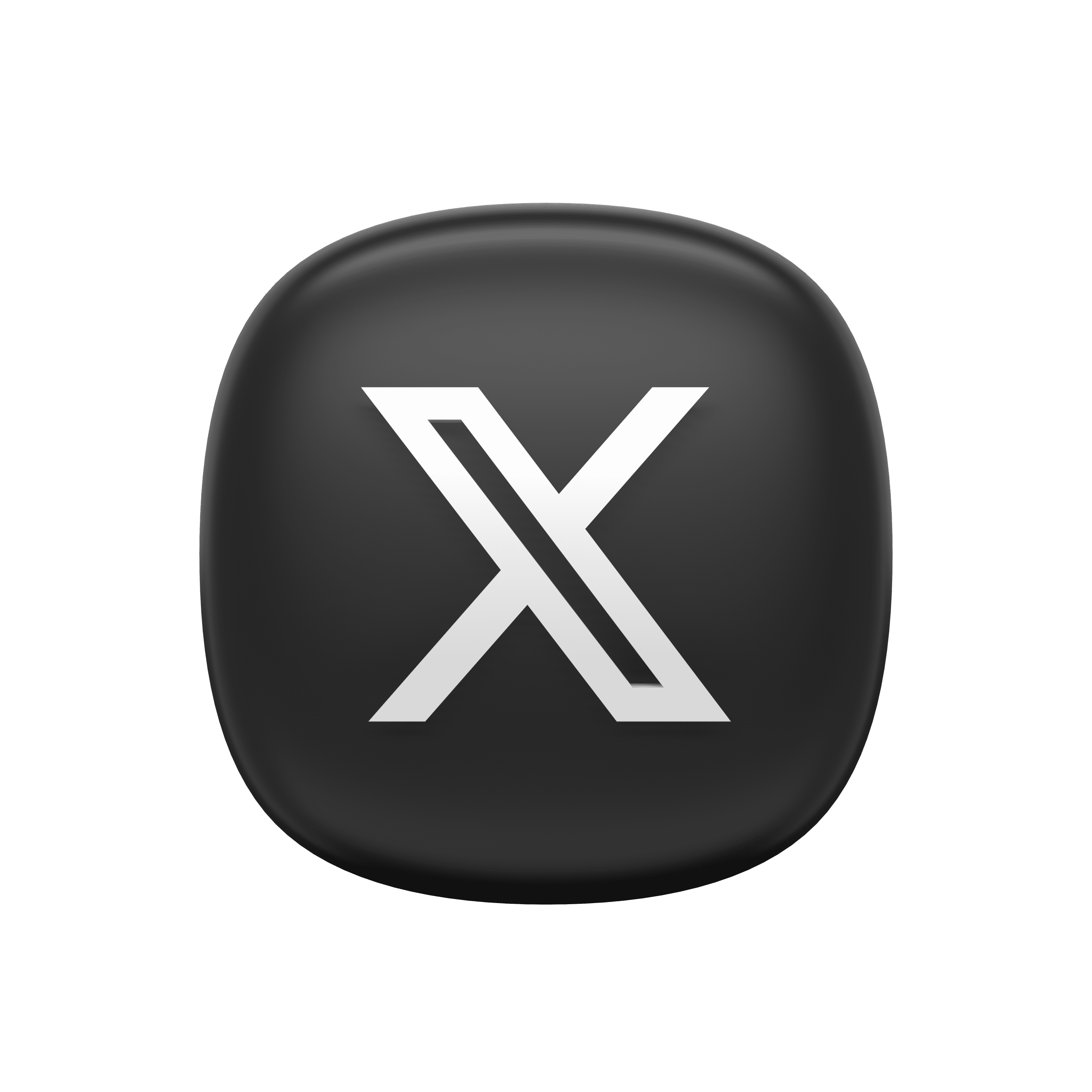 3D X icon
